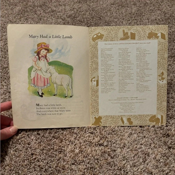 A Little Golden Book Eloise Wilkin’s Mother Goose - Picture 7 of 9